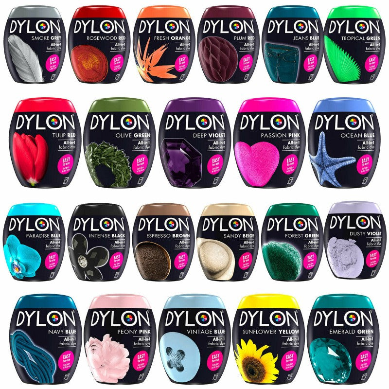 DYLON Washing Machine Fabric Dye Pod for Clothes & Soft Furnishings, 350g
