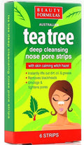 Beauty Formulas Australian Tea Tree Deep Cleansing Nose Pore Strips
