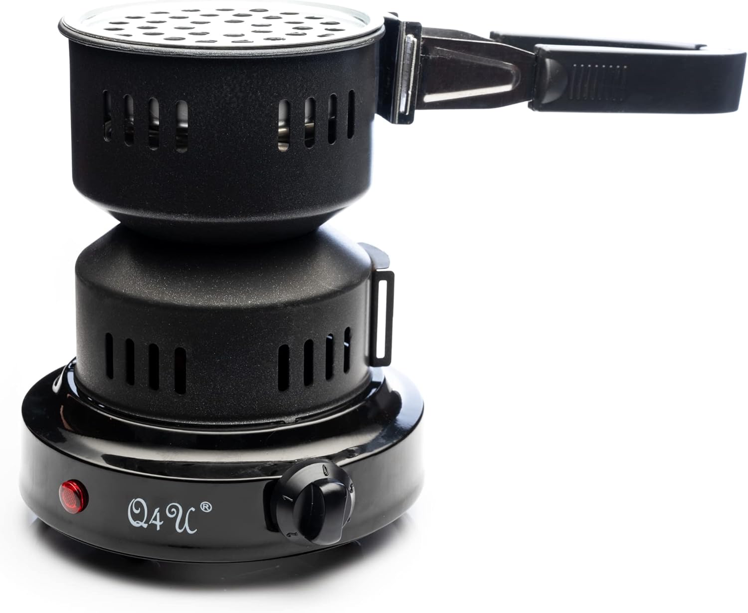 Charcoal Burner Black 650W Hot Plate UK PLUG