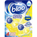 Bloo Power Active Toilet Rim Block, Lemon, Clear Water 50g